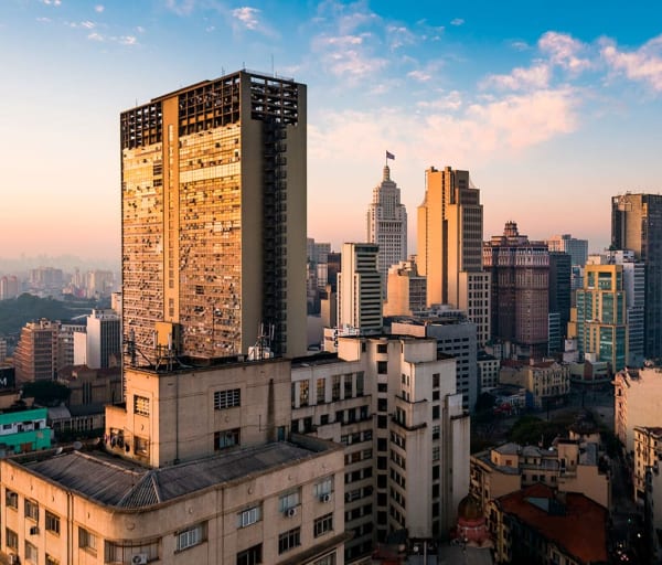 Centro de sao paulo skyline