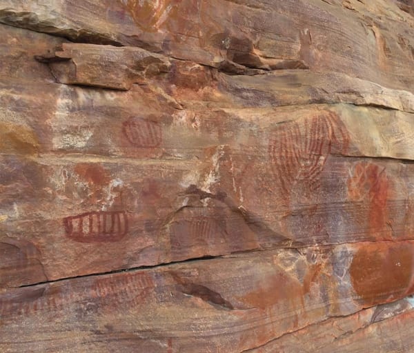 Chapada diamantina desenhos rupestres