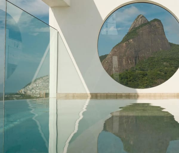 Janeiro hotel pao de acucar vista da piscina