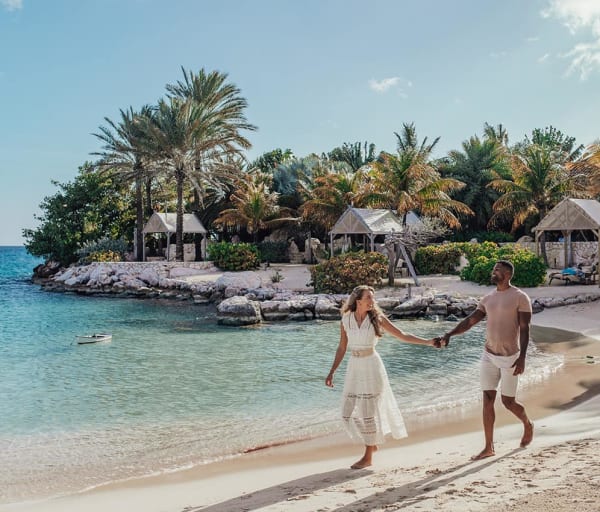 Curacao baoase luxury resort romance praia
