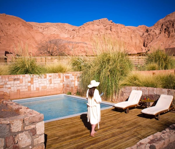 Nayara alto atacama chile piscina