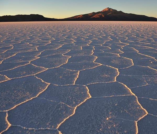 Travessia uyuni paisagem