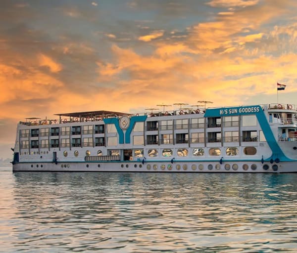 Egito sonesta nile cruise sun goddess exterior