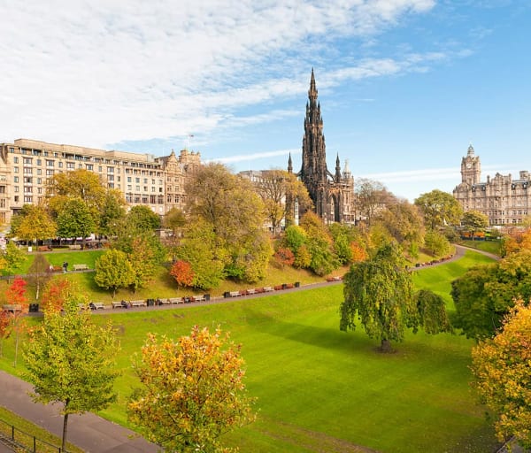 Princes street gardens