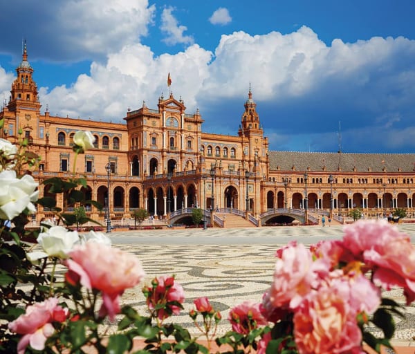 Vista de Plaza de Espanha