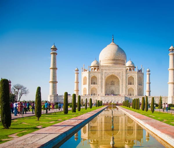 India agra taj mahal templo
