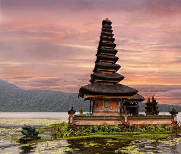 Templo Ulun Danu Beratan, Bali, Indonésia