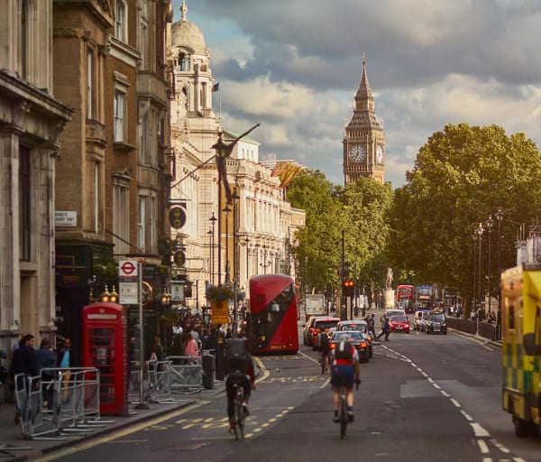 Rua em londres