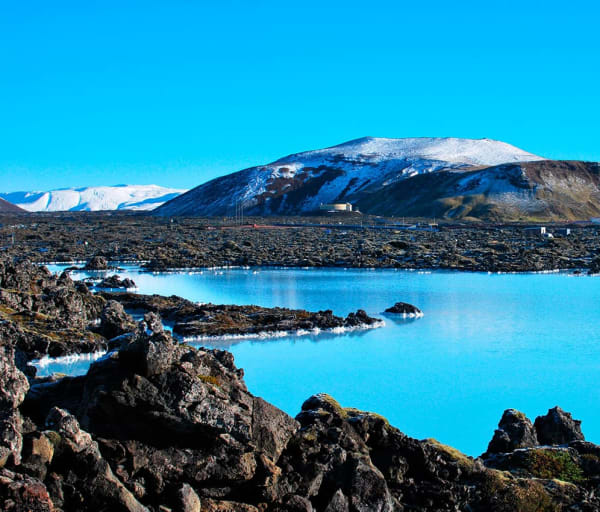 Islandia lagoa azul