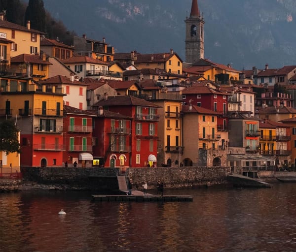 Lago de como italia