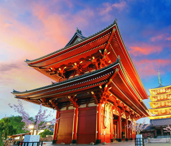 Japao toquio asakusa sensoji ji temple