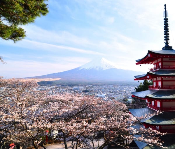 Pagoda, Monte Fuji, Pacote Japão