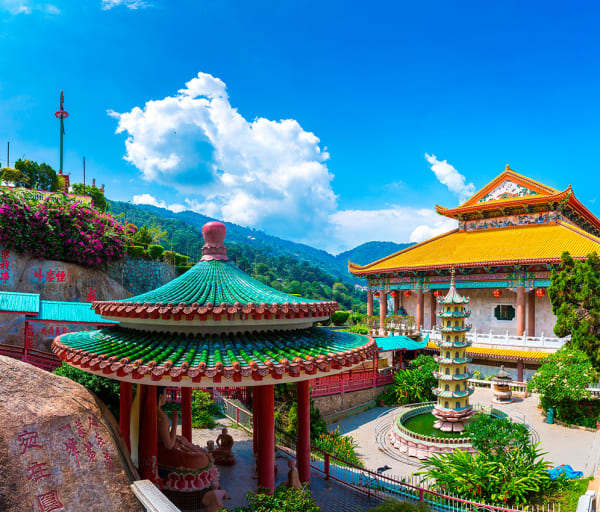 Malasia penang island georgetown kek lok si temple