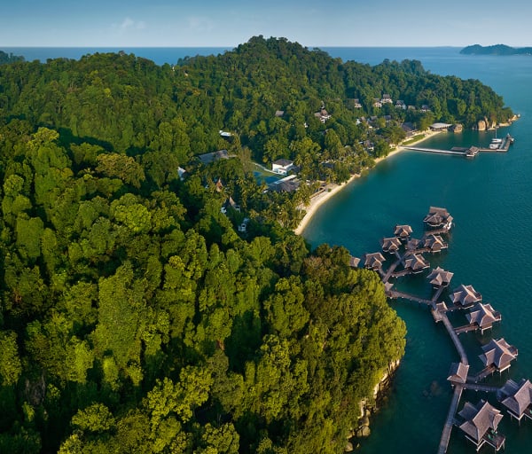 Pangkor laut resort vista aerea