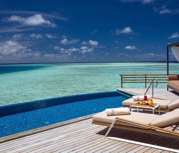 baros maldives water pool villa deck