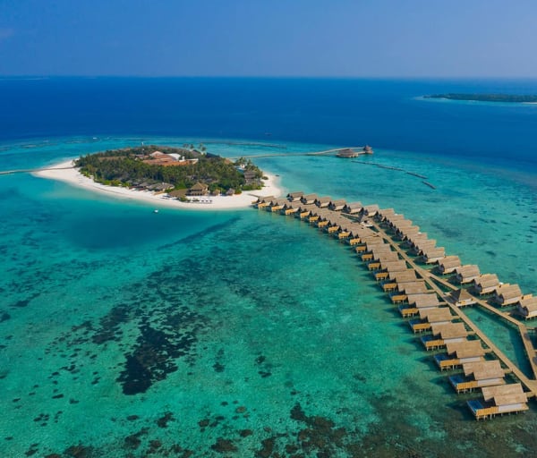 Emerald faarufushi resort vista aerea