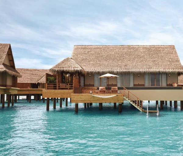 Joali maldivas water villa with pool