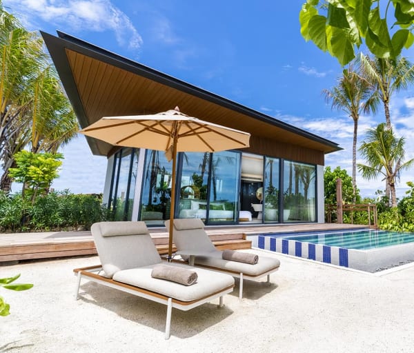Maldivas somaldives beachvilla externa