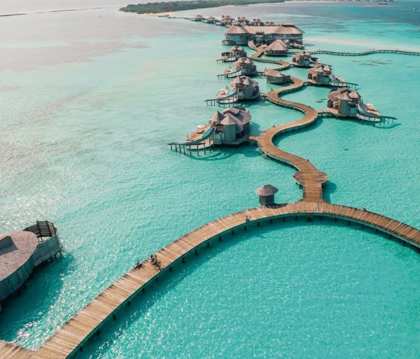 Soneva Jani  aerial 