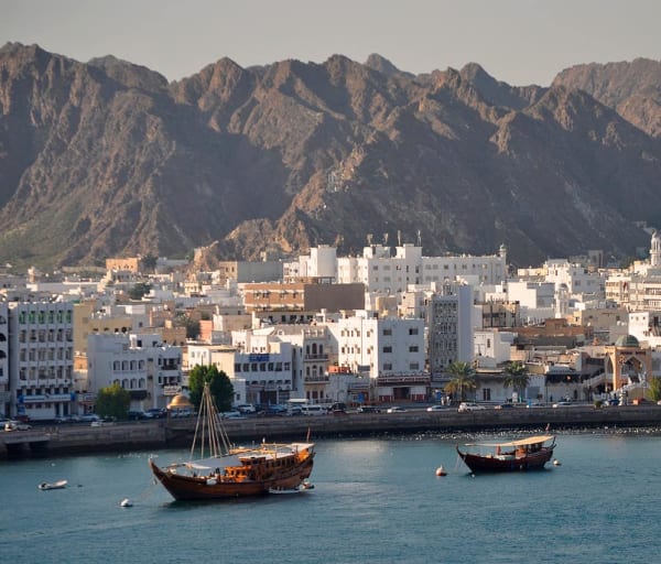 Barcos em muscat