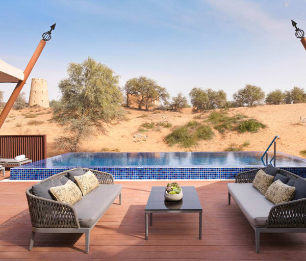 Ritz Carlton Al Wadi, acomodação com piscina