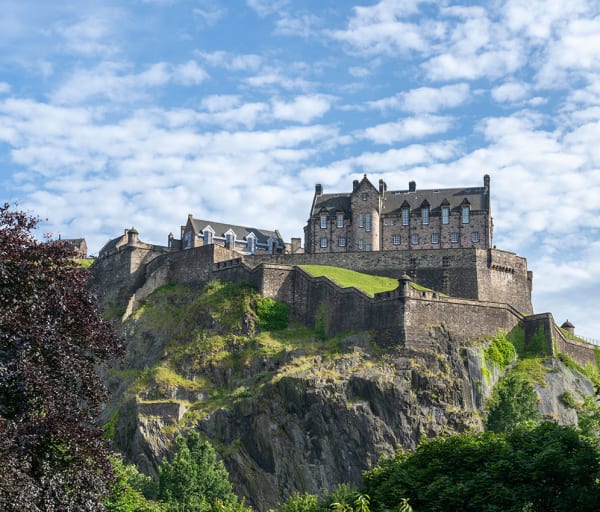 Castelo de edimburgo reino unido