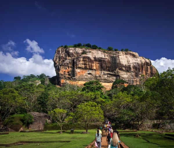 Lion Rock, Cidade Antiga Sigiriya, Sri Lanka