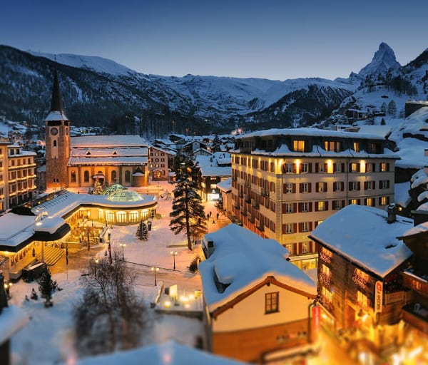 Monte rosa zermatt hotel e cidade