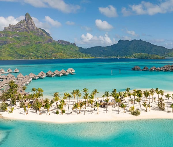 Tahiti the westin bora bora resot vista aerea