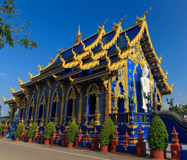 Tailandia wat rong seur ten blue temple