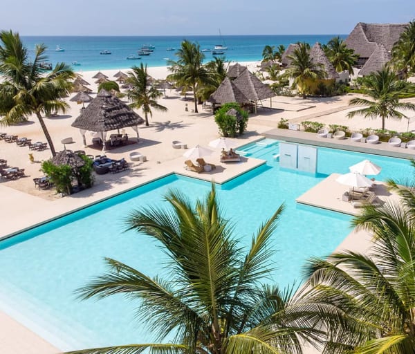 Tanzania gold zanzibar piscina aerea
