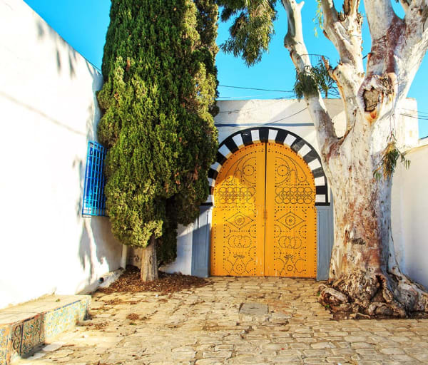 Arquitetura turca - Sidi Bou Said.