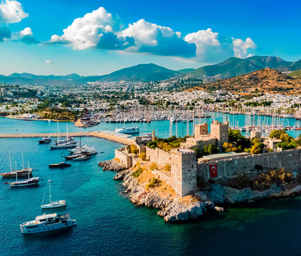 Bodrum turquia vista aerea