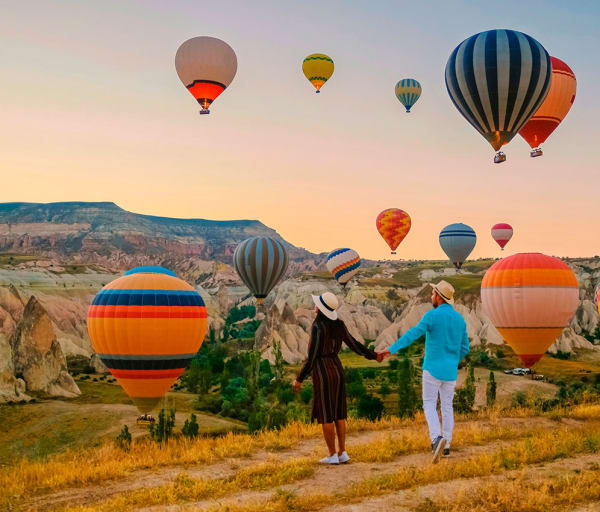 Turquia capdocia verao casal
