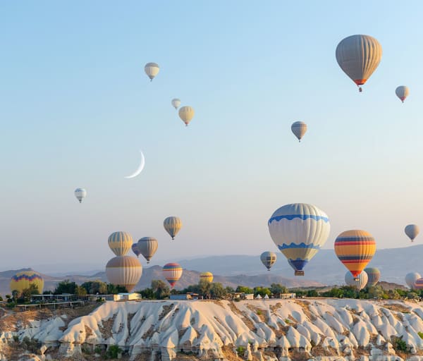 Turquia capdocia verao hot air baloons