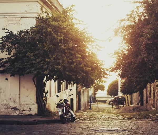 Uruguai colonia de sacramento rua