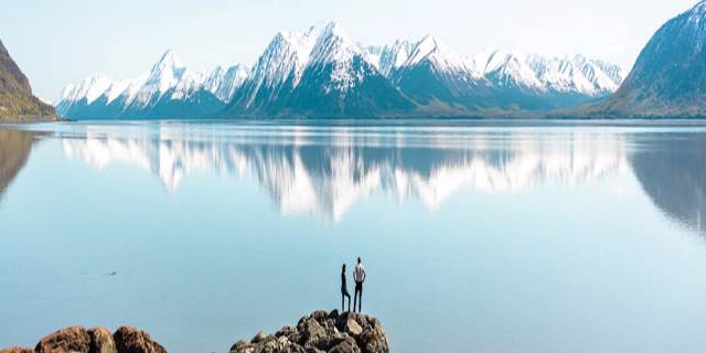 Paisagem seward alasca estadosunidos brand usa