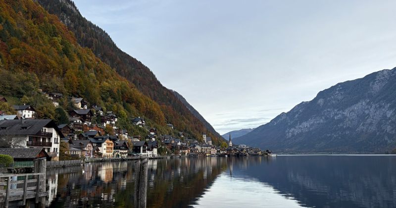 Hallstat_Austria_vista da cidade