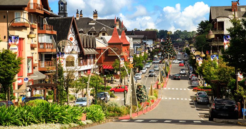 vista da cidade de gramado