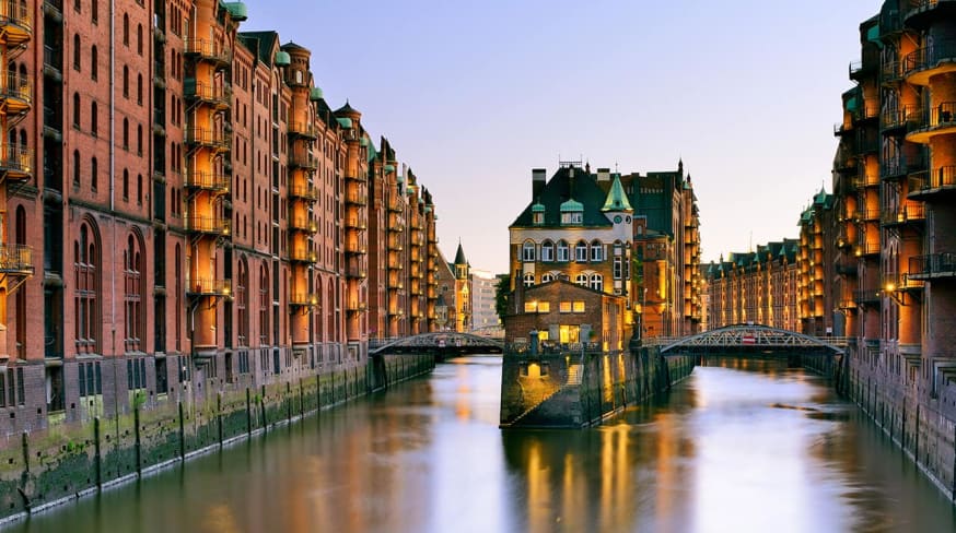 Alemanha Hamburgo Canal