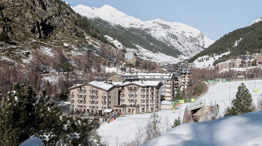 Andorra serras andorra area externa inverno