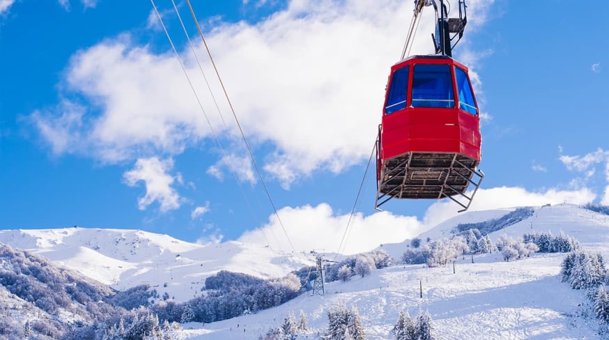 Argentina bariloche neve teleferico