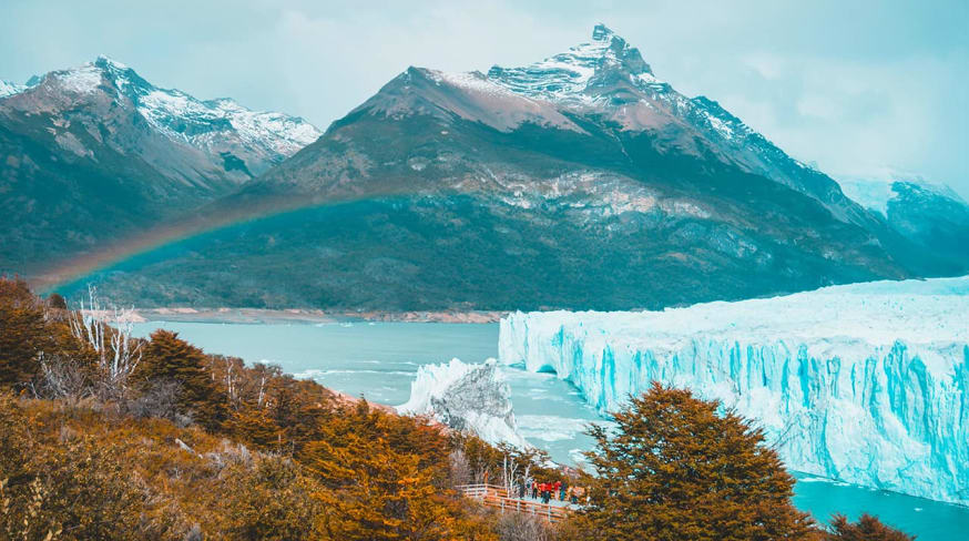 Argentina elcalafate geleira arcoiris