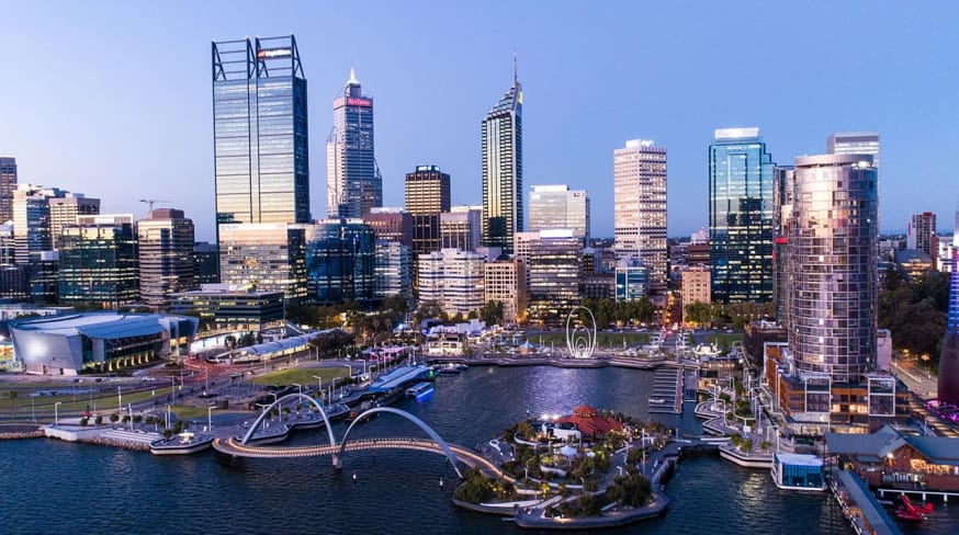 Tourism australia perth vista aerea