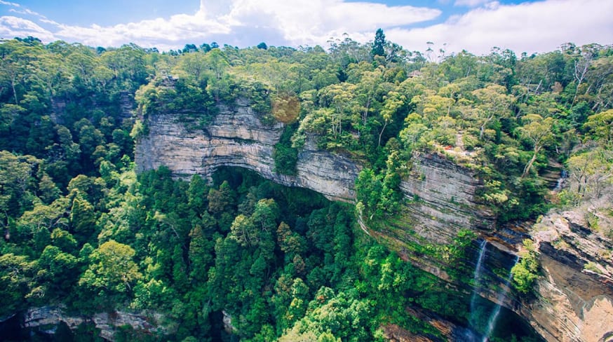 Tourism australia scenic world blue mountains national park