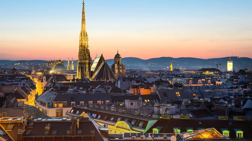 Austria viena catedral aerea