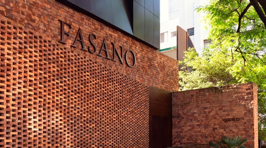 Brasil fasano belo horizonte minas gerais entrance