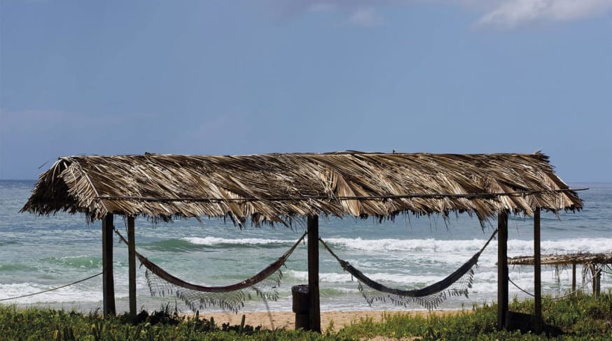 Casa dos arandis redes praia