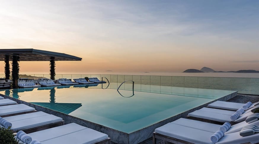 Fasano rio de janeiro piscina