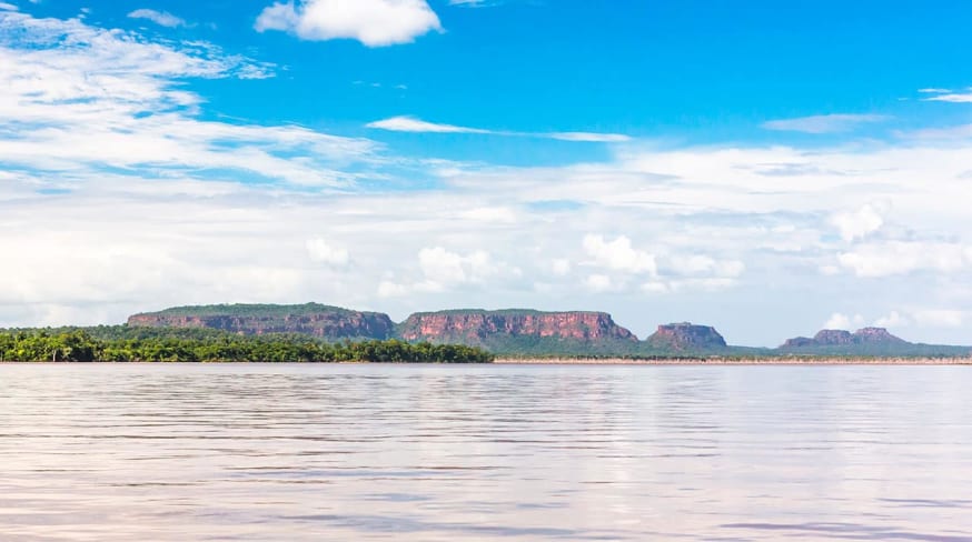 Maranh o brasil chapada das mesas chapada silhueta